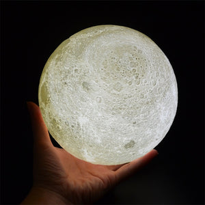 3D Print Rechargeable & Wireless Moon Lamp - PosterCoaster