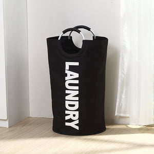 Large Cylinder Laundry Basket - PosterCoaster