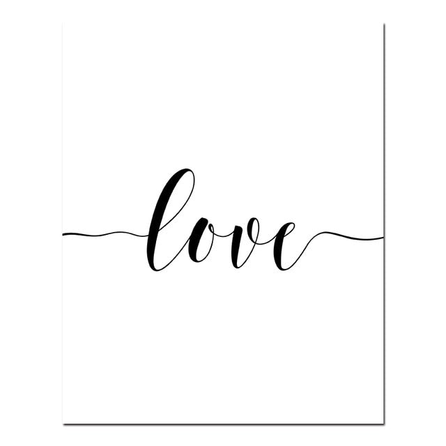 Love Canvas Poster - PosterCoaster