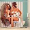 Pin Up Showrer Curtain - PosterCoaster