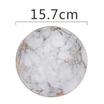 Marble Style Plates - PosterCoaster