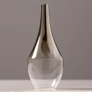 Silver Gradient Vase - PosterCoaster