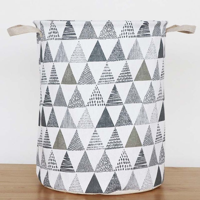 Various Patterns Laundry Basket - PosterCoaster