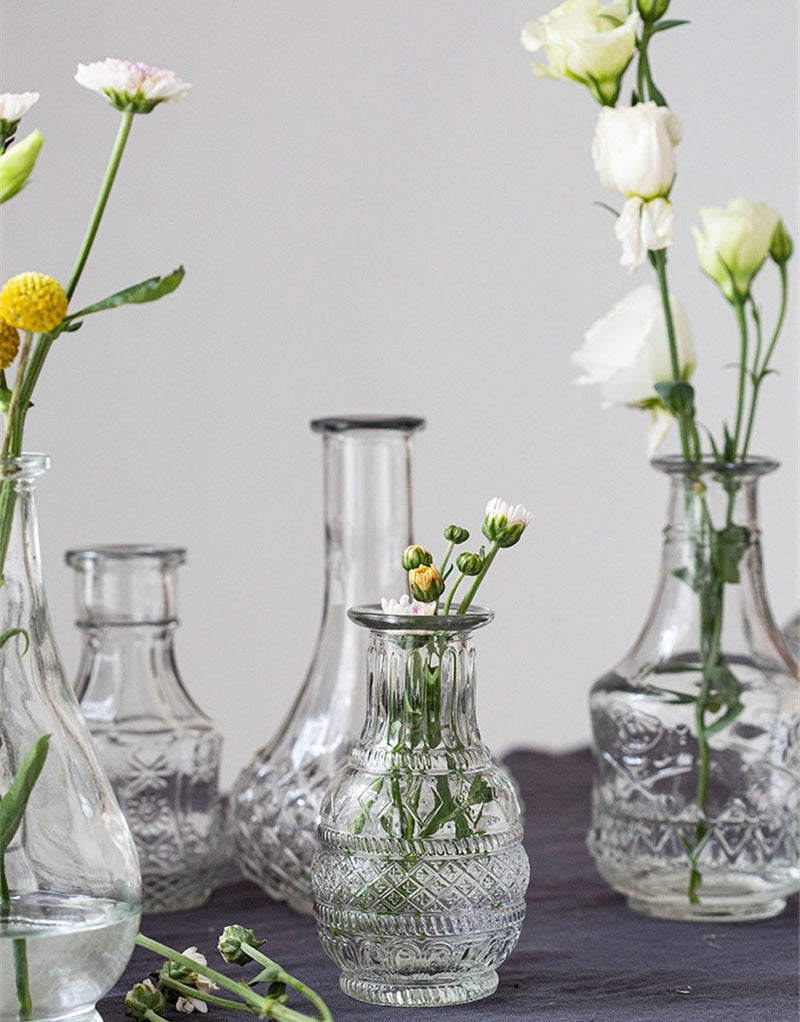 Transparent Glass Vase - PosterCoaster
