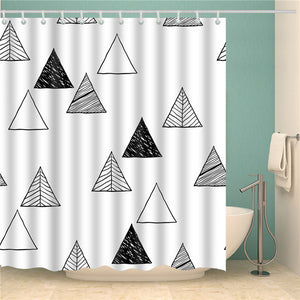 Abstract Shower Curtain - PosterCoaster