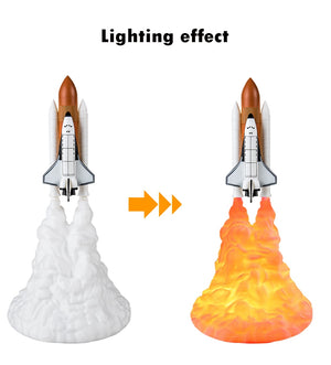 3D Print Space Shuttle Lamp - PosterCoaster