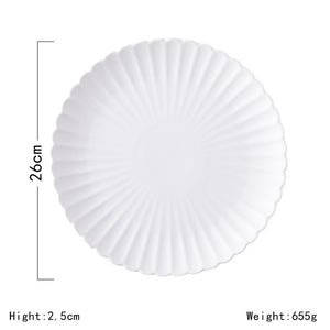 Round Shell Plates - PosterCoaster