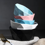 Polygon Ceramic Bowls - PosterCoaster