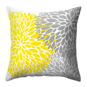 Pink & Yellow Cushion Covers - PosterCoaster