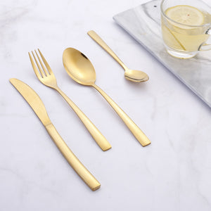 24 pcs Gold or Silver Cutlery Set - PosterCoaster