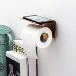 Simple Phone Stand Toilet Paper Holder - PosterCoaster