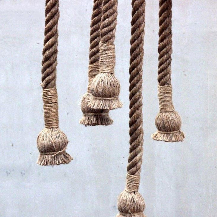 Rope Industrial Pendant Light - PosterCoaster