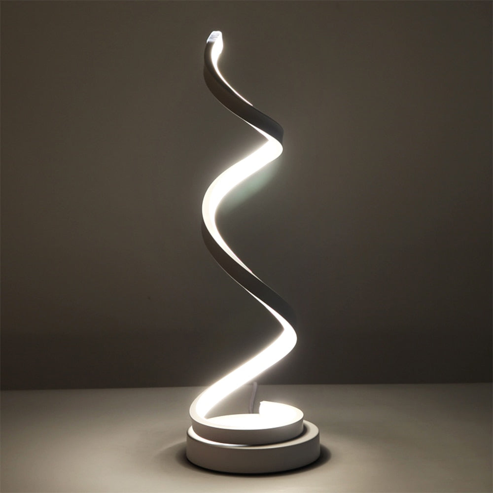 Twisted LED Lamp - PosterCoaster