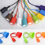 Simple Colourful Pendant Lights - PosterCoaster