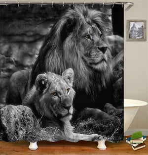 3D Print Animal Shower Curtain - PosterCoaster