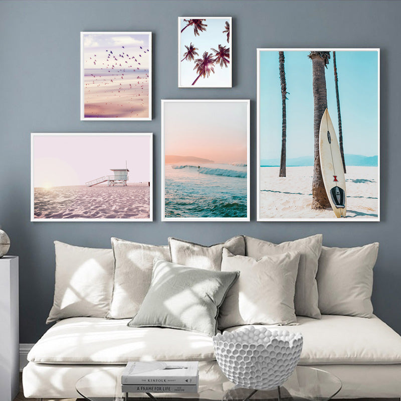 Ocean View Canvas Poster - PosterCoaster