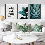 Do More Of What Makes You Happy Canvas Poster - PosterCoaster