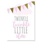 Twinkle Twinkle Little Star Canvas Poster - PosterCoaster