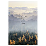 Forest Landscape Canvas Poster - PosterCoaster