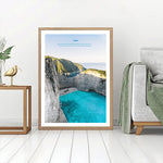 Sea View Canvas Poster - PosterCoaster
