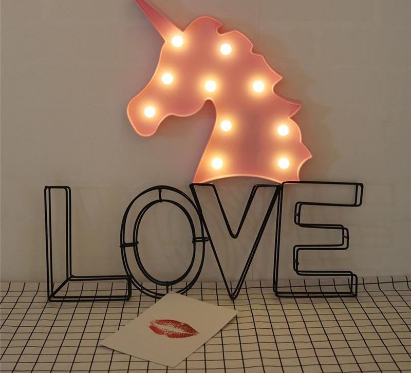 LED Unicorn Light - PosterCoaster