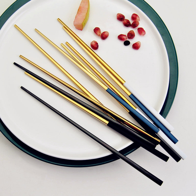 Square Chopsticks & Holder - PosterCoaster