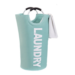 Large Cylinder Laundry Basket - PosterCoaster