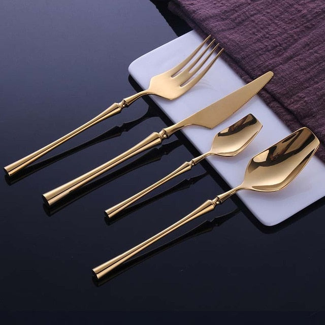 Royal Gold Cutlery - PosterCoaster