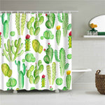 Cactus Shower Curtain - PosterCoaster