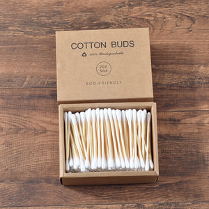Plastic-Free Double Head Bamboo Cotton Buds - PosterCoaster