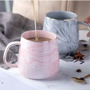 Grey Vs Pink Mugs - PosterCoaster