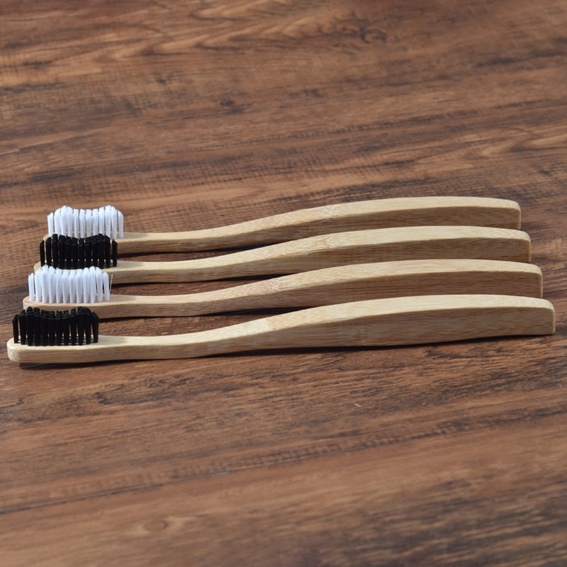 Thick Bamboo Toothbrushes - PosterCoaster